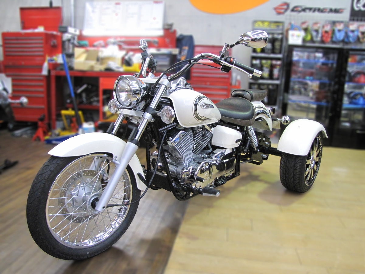 Boltoora-SA YAMAHA ドラッグスター 250cc トライク | トライク（三輪バイク） 販売・製造／ガレージエルフ