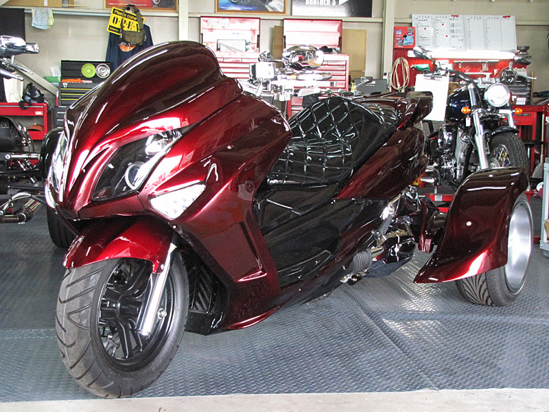 Extreme YAMAHA MAJESTY（4D9）250cc TRIKE