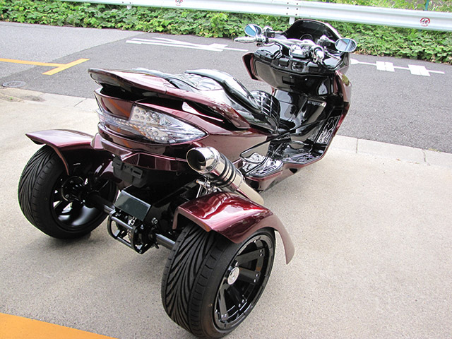 EXTREME YAMAHA マジェスティ 250cc トライク カスタムコンプリートⅡ