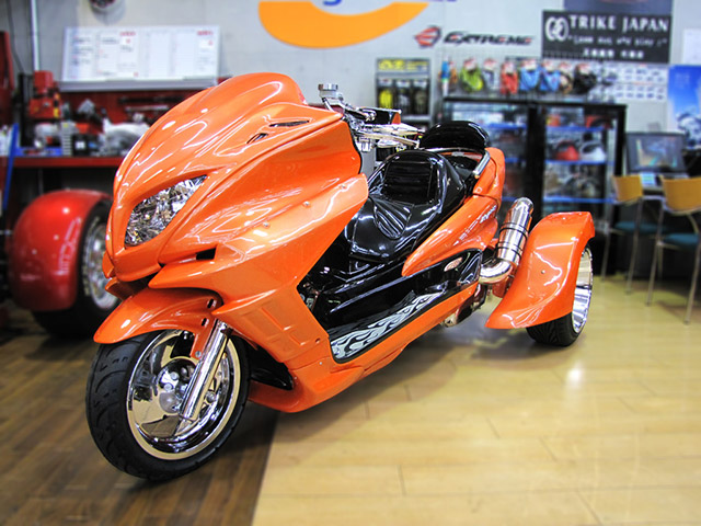 EXTREME YAMAHA MAJESTY TRIKE 250cc カスタムコンプリート